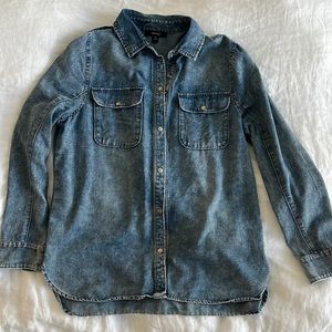 Jean Button Down Shirt